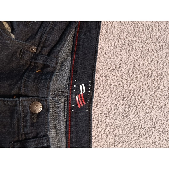 Perry Ellis America Men's Black Slim Straight Stretch Jeans Size 34x32 - Picture 6 of 7